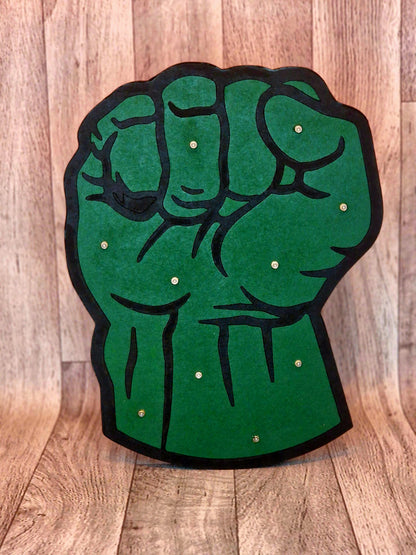 Luminoso " PUÑO HULK"