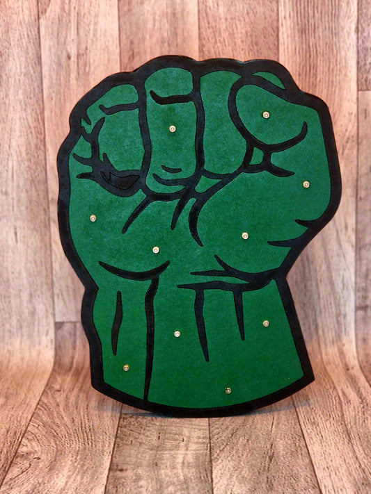 Luminoso " PUÑO HULK"