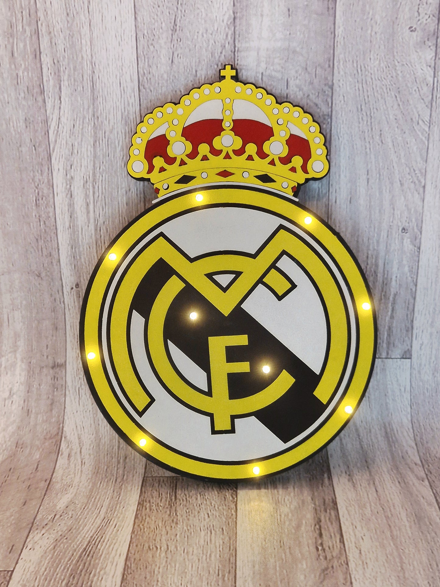 Luminoso "ESCUDO REAL MADRID"
