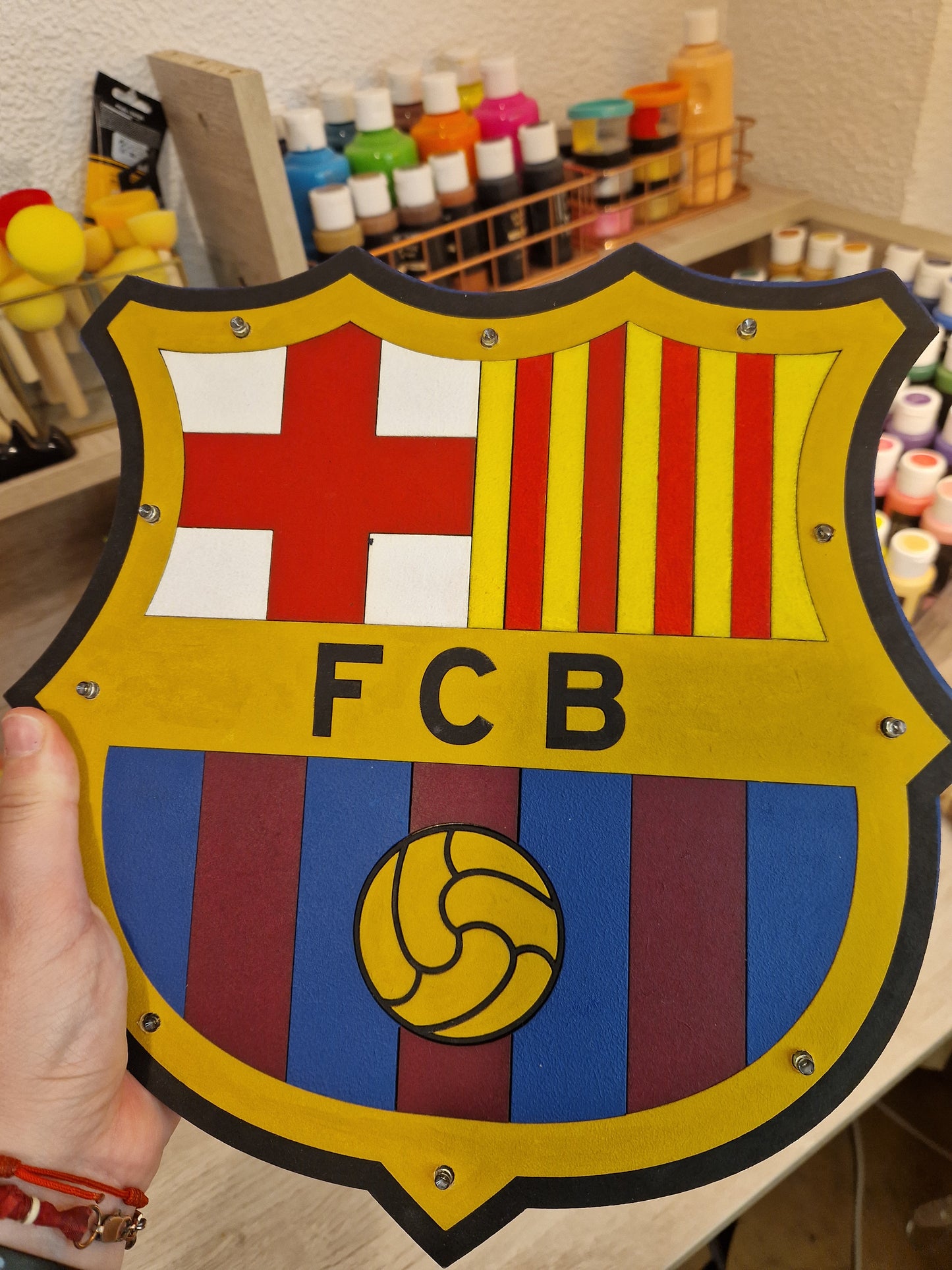 Luminoso "ESCUDO BARCELONA"