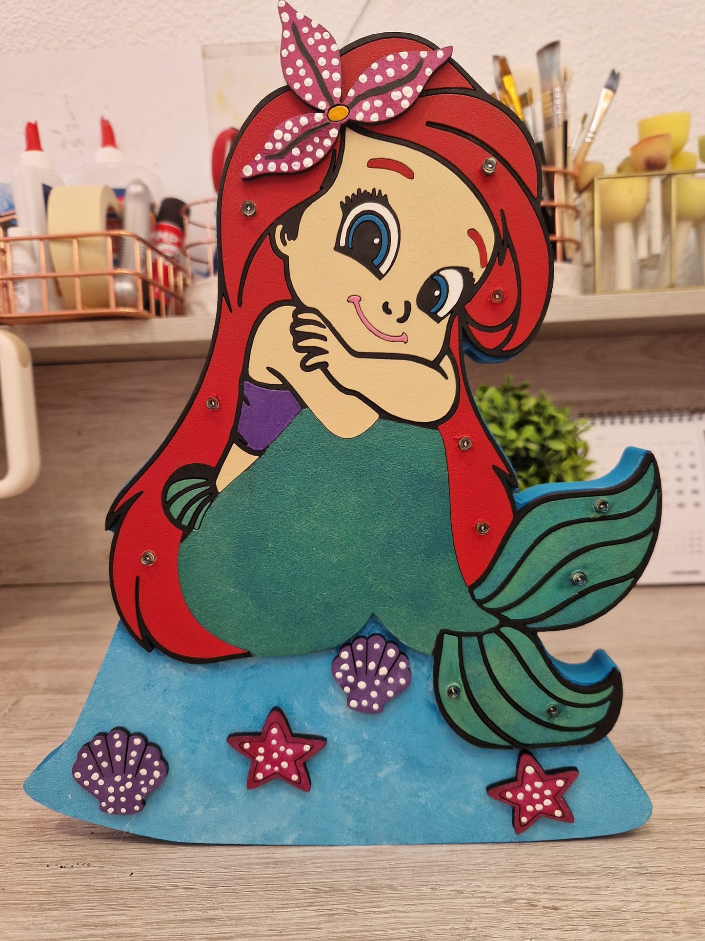Luminoso Sirenita bebé