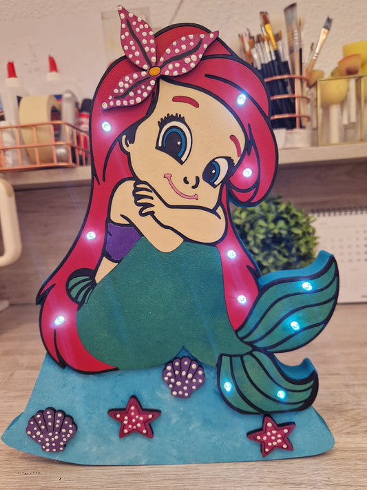 Luminoso Sirenita bebé